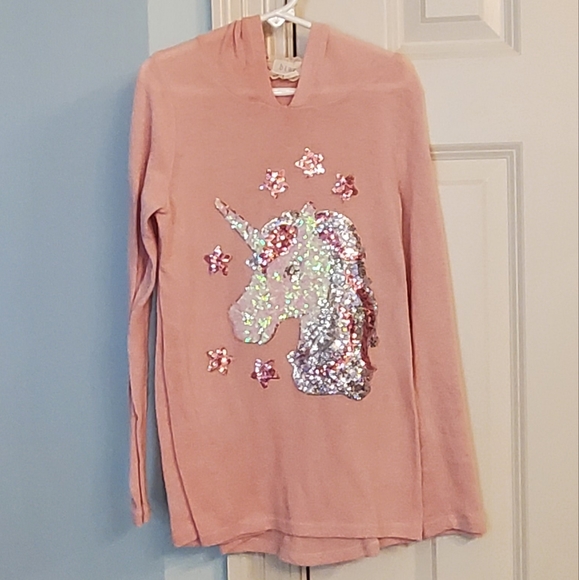 Between Unicorn Hoodie Size 10 - Picture 1 of 4